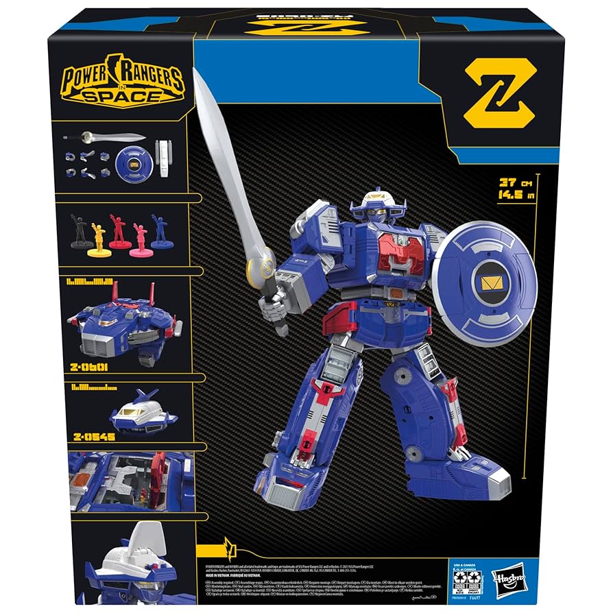 ハズブロ パワーレンジャー アストロメガゾード （ギャラクシーメガ） Amazon.co.jp: パワーレンジャーズ Figura Hasbroライトニング